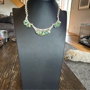 Sonoran mountain sterling silver necklace